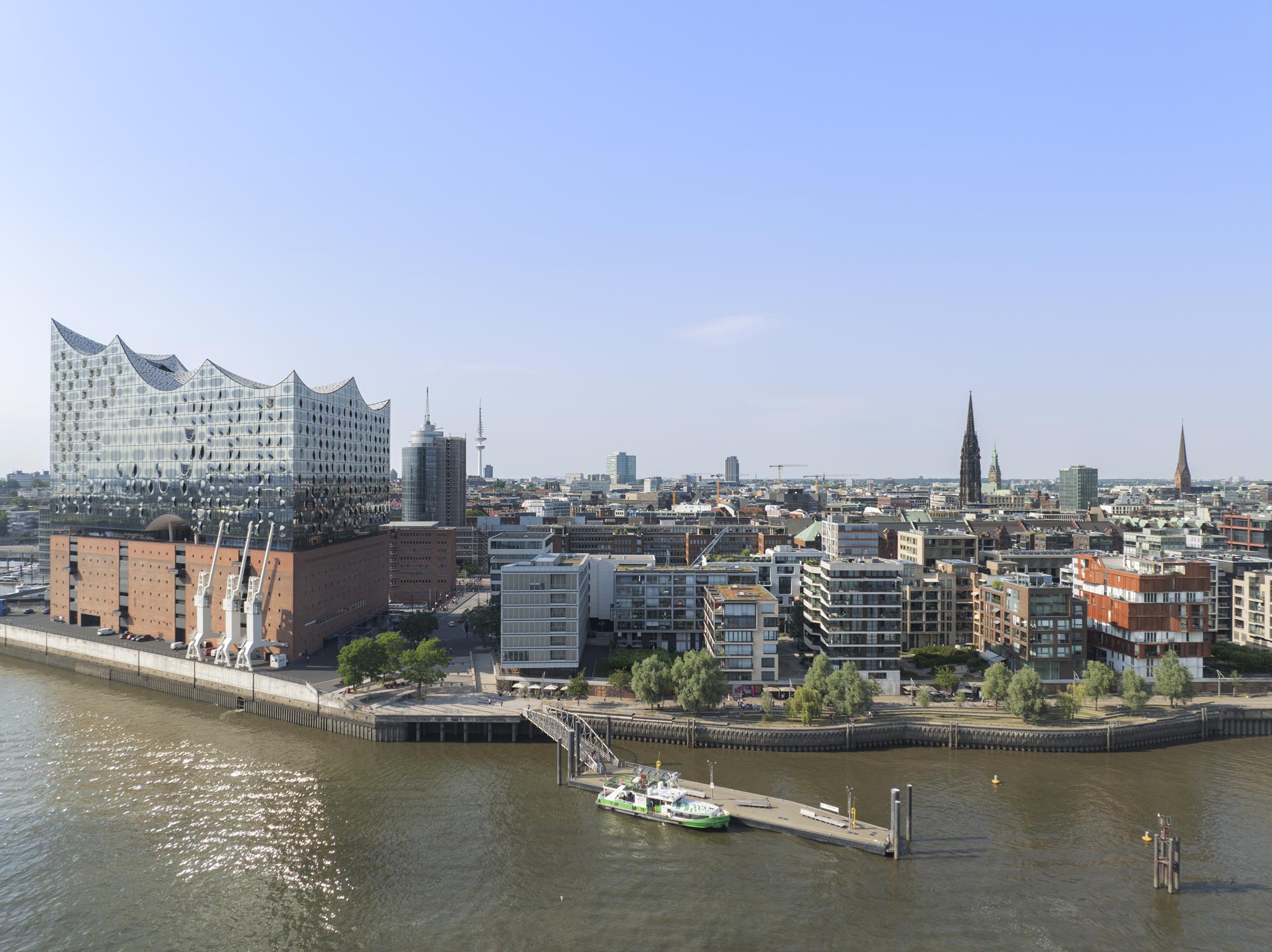 S: Dalmannkai Treppen, Elbphilharmonie