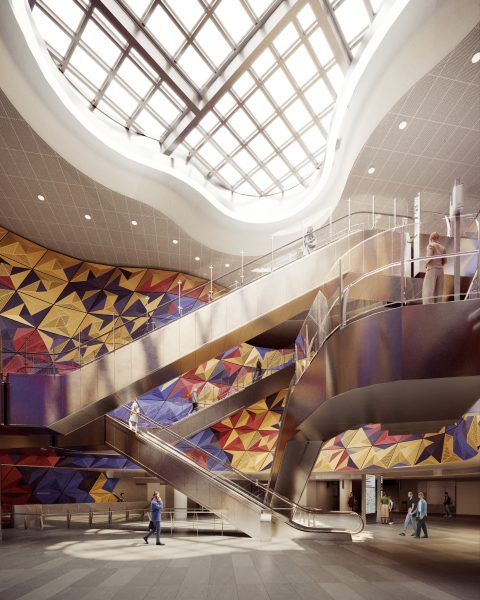 Gare Clichy Montfermeil Render Puits 2