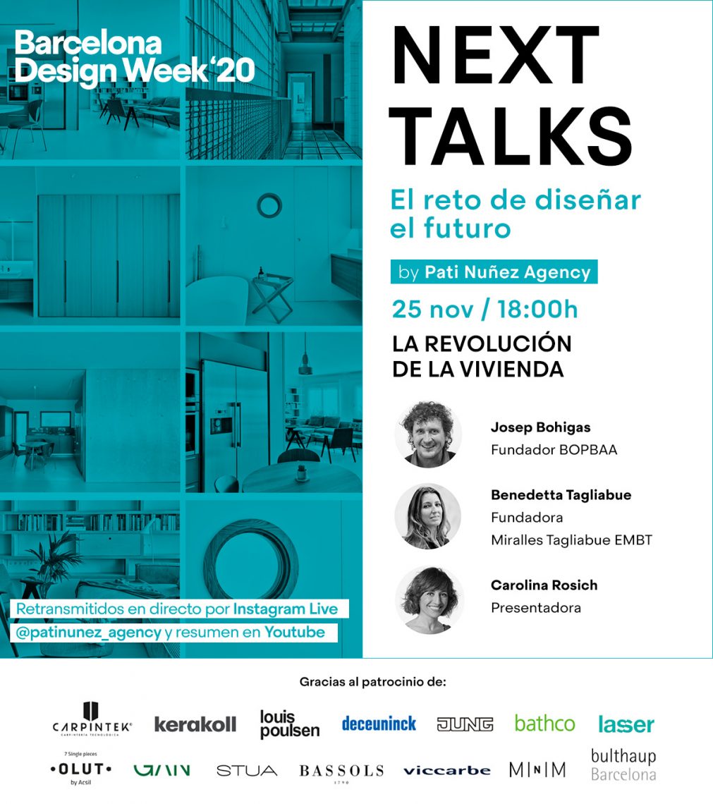 Barcelona Design Week 2020 2 BDW VivirLaArquitectura DEBATE 25NOV