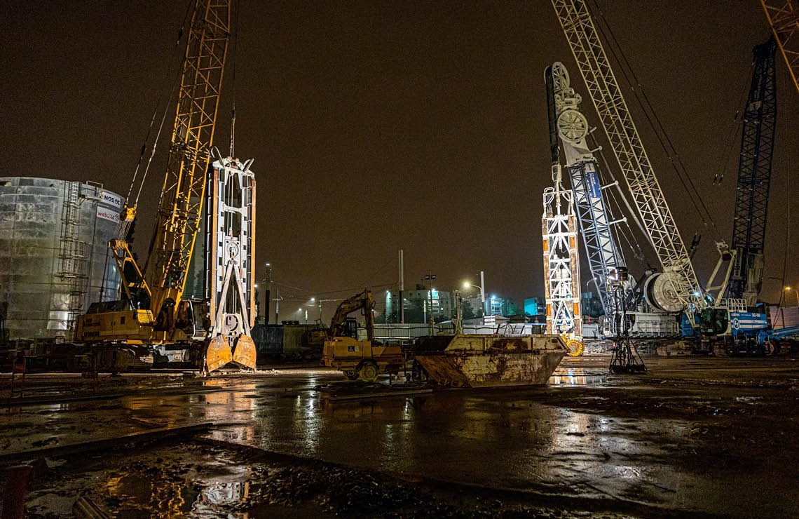 In progress – Clichy-Montfermeil Metro Station 2 Gare CM