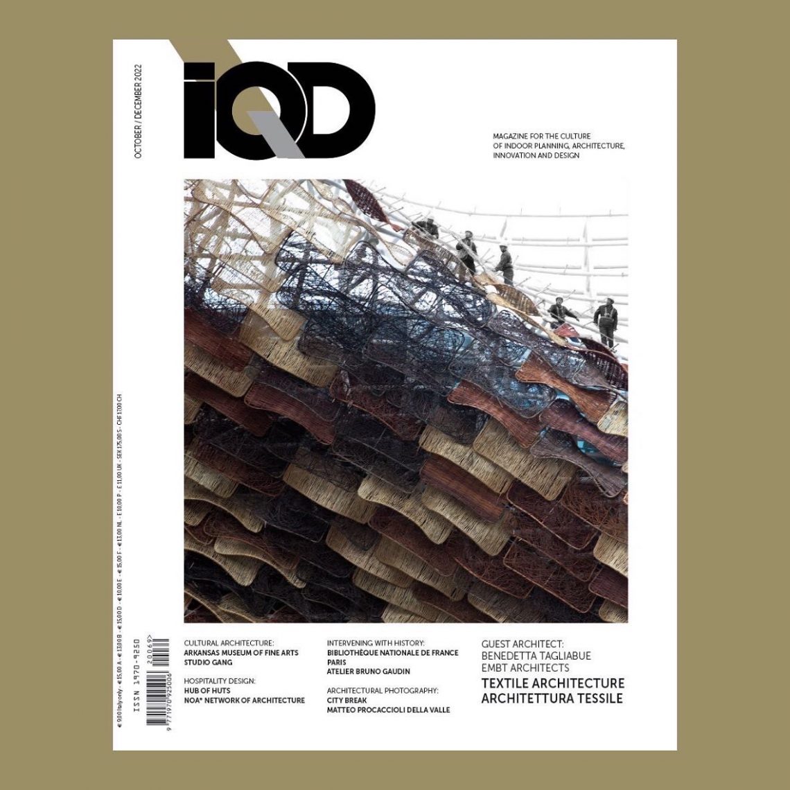 IQD Magazine. TEXTILE ARCHITECTURE. ISSUE Nº 69. 2 1E73531A 58D1 4245 B05C 08AA212CBFE4