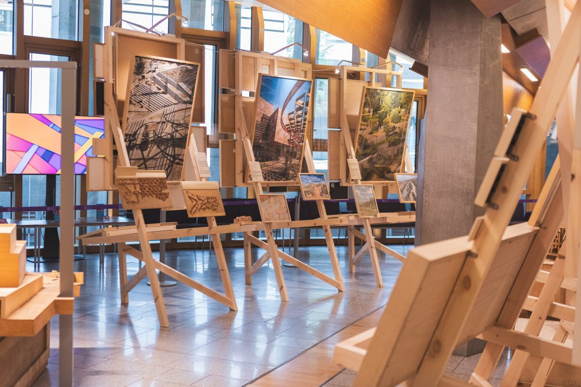 LAST DAYS TO VISIT – DESIGNING SCOTLAND’S PARLIAMENT EXHIBITION 5 353A0844