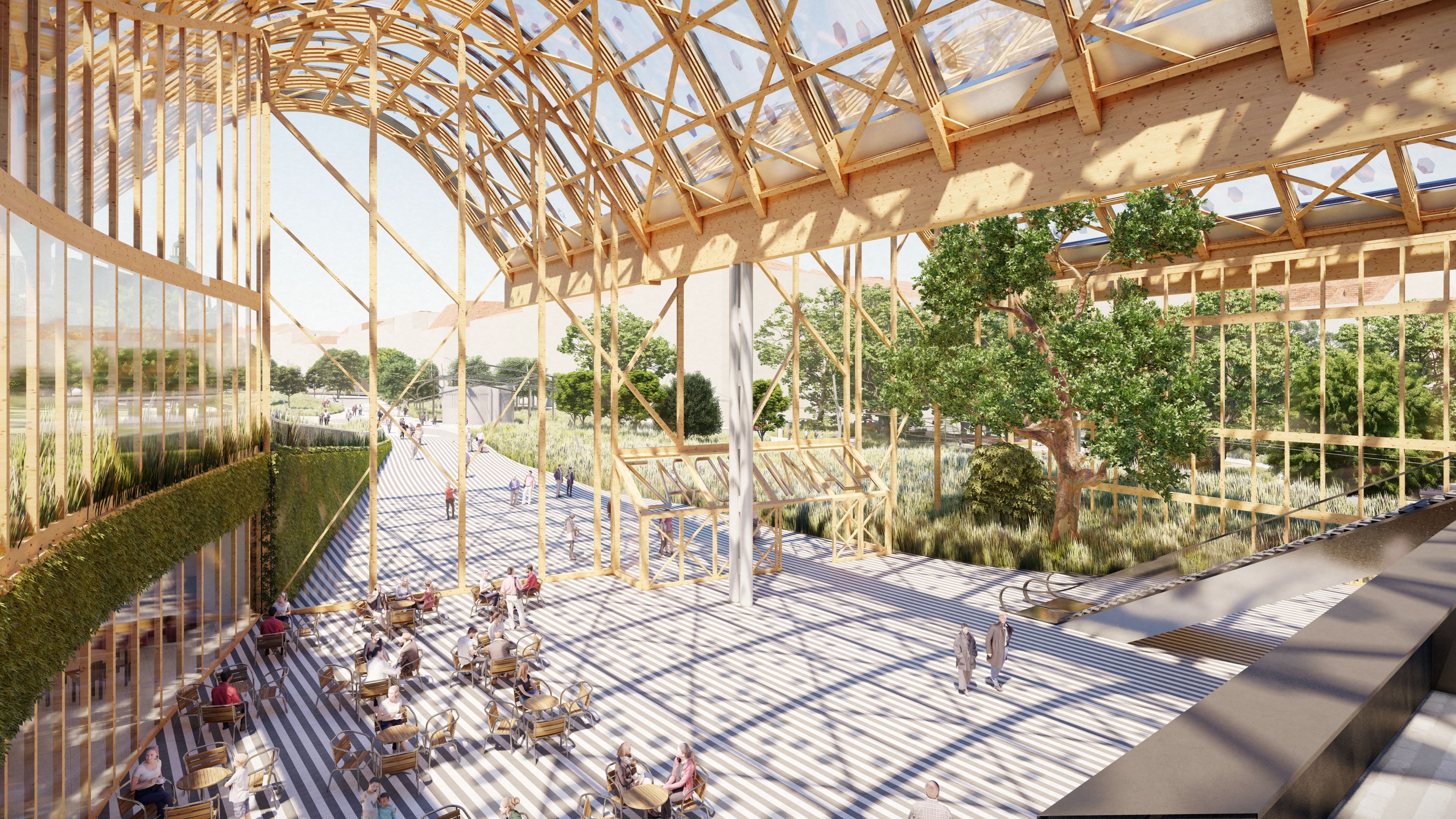 EMBT+OCA_Nový Hlavák_Prague Main Station_LOBBY