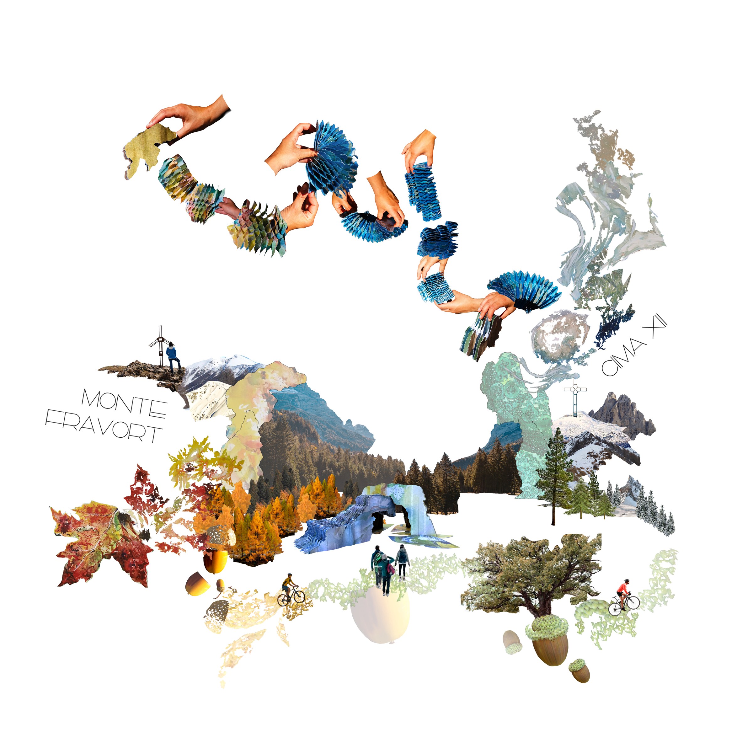 Drawing / collage: © EMBT Architects