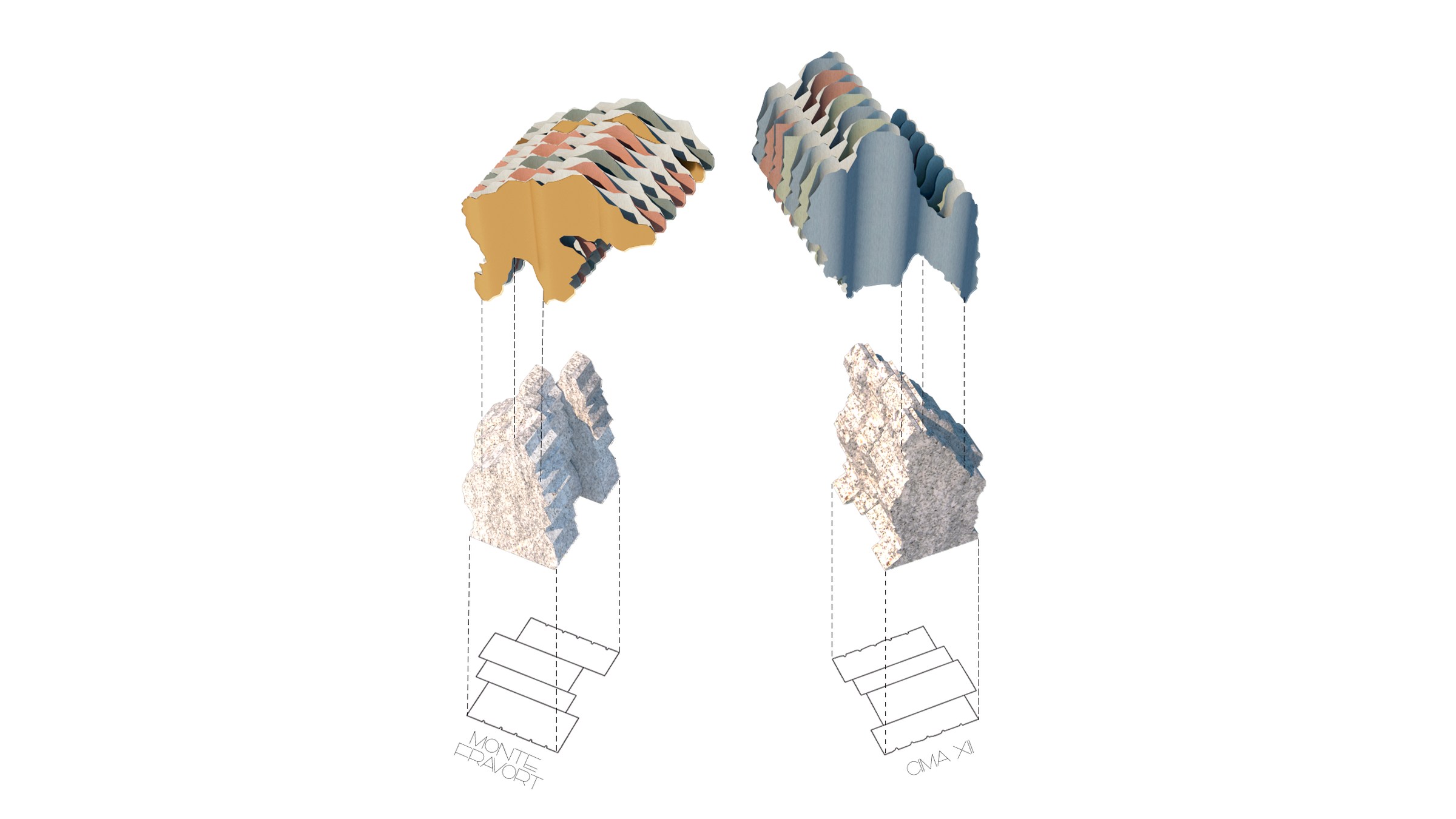 Drawing / collage: © EMBT Architects